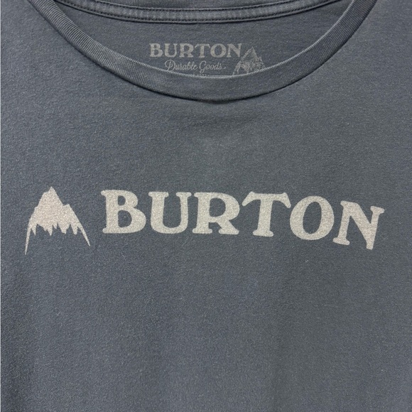 Burton Men's T-Shirt in Black, Size M - Picture 2 of 7